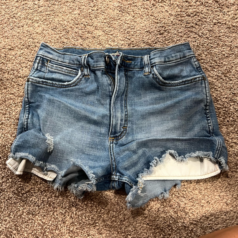 Wrangler retro denim shorts